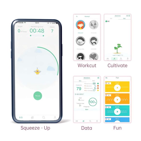 Magic Motion FitCute - smart knipkulor - uppladdningsbar - mintgrön