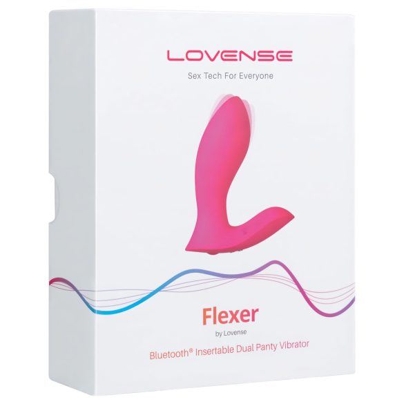 Lovense - vibrator trosor 2-i-1 uppladdningsbar - rosa