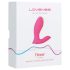 Lovense - vibrator trosor 2-i-1 uppladdningsbar - rosa