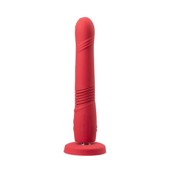 LOVENSE Gravity - uppladdningsbar, stötvibrator (röd)
