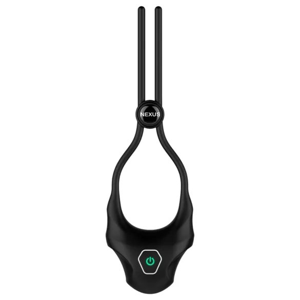 Nexus Forge - justerbar vibratorring för penis - svart
