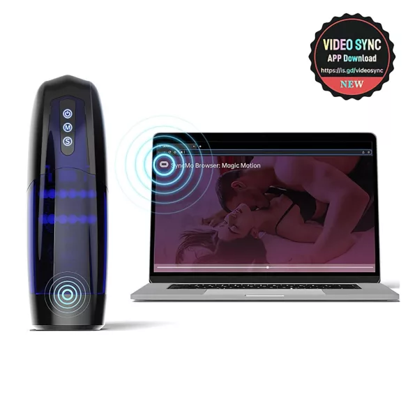 Magic Motion Xone - appstyrd masturbator för män (blå)