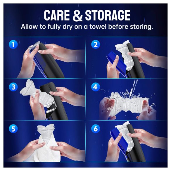 Magic Motion Xone - masturbator för män - appstyrd - blå