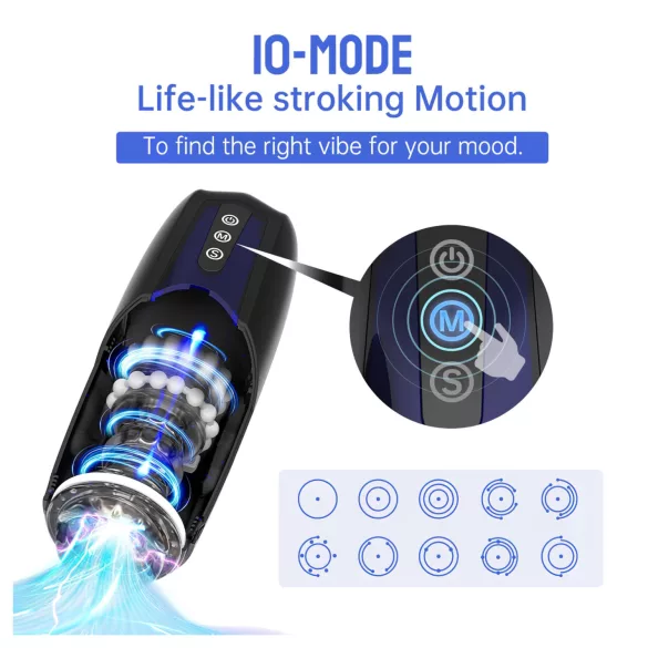 Magic Motion Xone - appstyrd masturbator för män (blå)