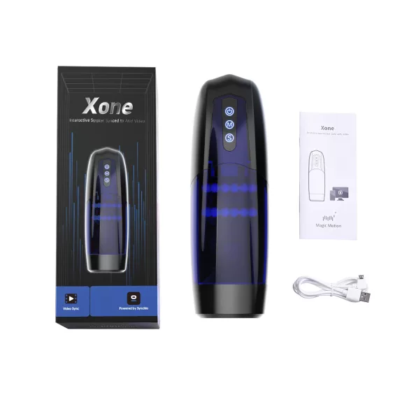 Magic Motion Xone - appstyrd masturbator för män (blå)