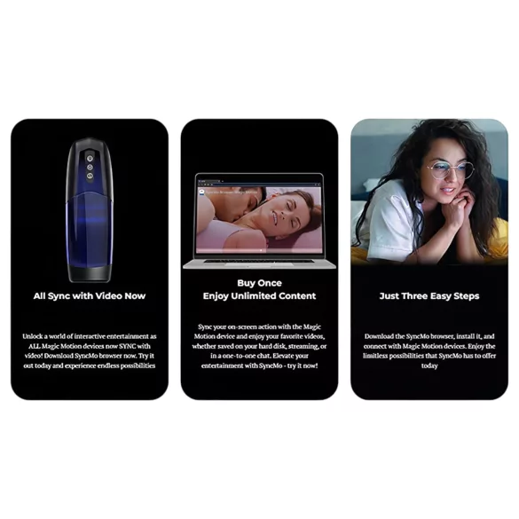 Magic Motion Xone - appstyrd masturbator för män (blå)