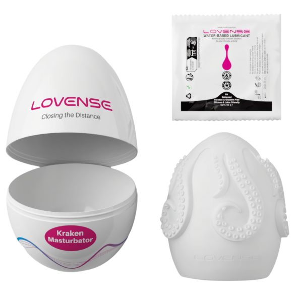 LOVENSE Kraken - Äggmasturbator - 1 st (vit)