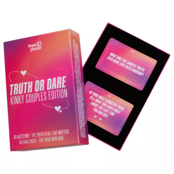 Tease&Please - vuxenspel för par - truth or dare - engelska