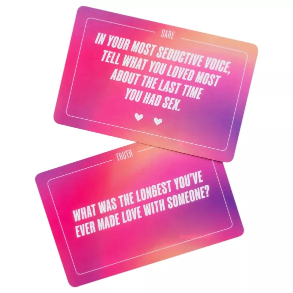 Tease&Please - vuxenspel för par - truth or dare - engelska