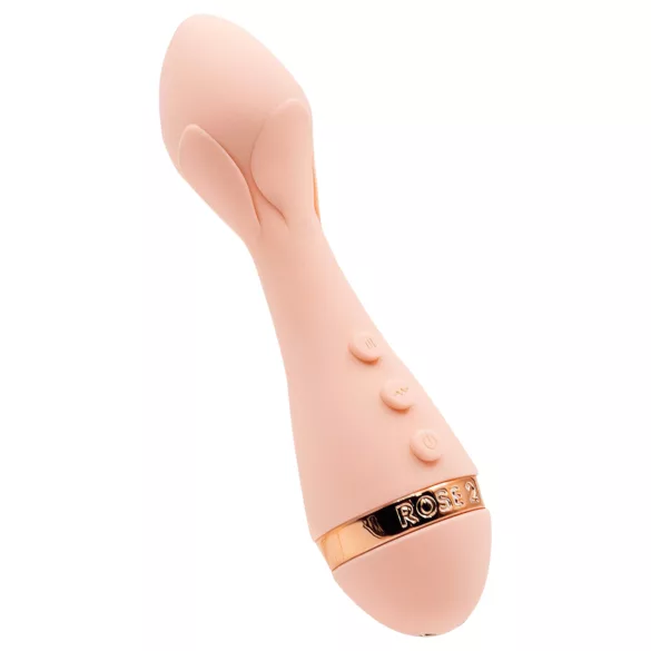 Vush Fleur - uppladdningsbar, vattentät massagevibrator (rosa)