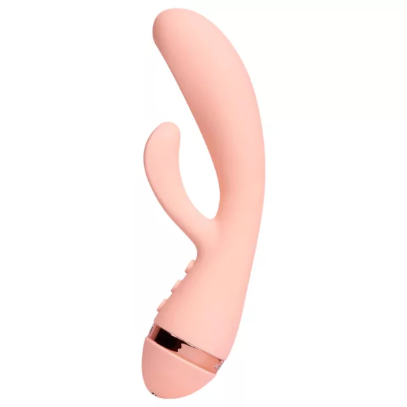 Vush Muse - vibrator med klitorisstimulering - uppladdningsbar vattentät - rosa