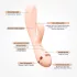 Vush Muse - vibrator med klitorisstimulering - uppladdningsbar vattentät - rosa