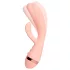 Vush Muse - vibrator med klitorisstimulering - uppladdningsbar vattentät - rosa