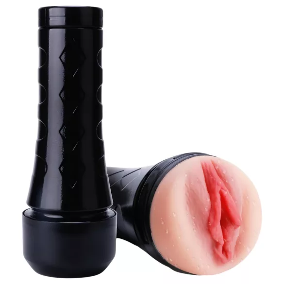 Tracy's Dog - 3D onanihylsa - realistisk vagina - svart/natur
