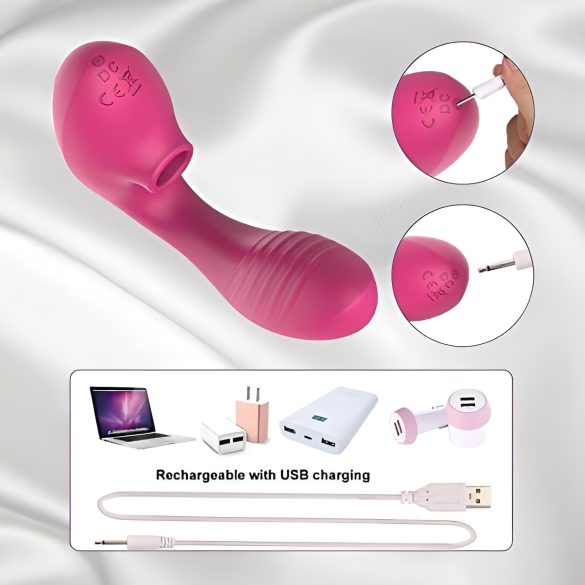 Tracy's Dog OG - G-punktvibrator och klitorisstimulator - rosa