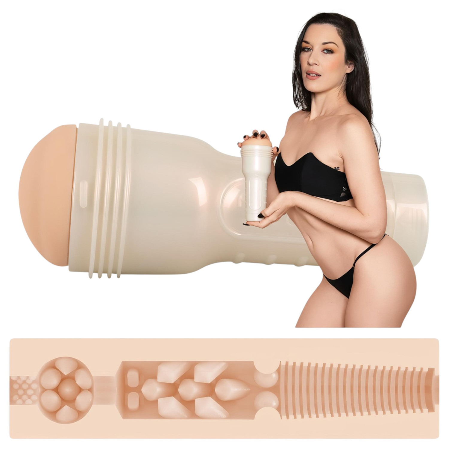 Fleshlight Stoya Destroya - masturbator vagina realistisk