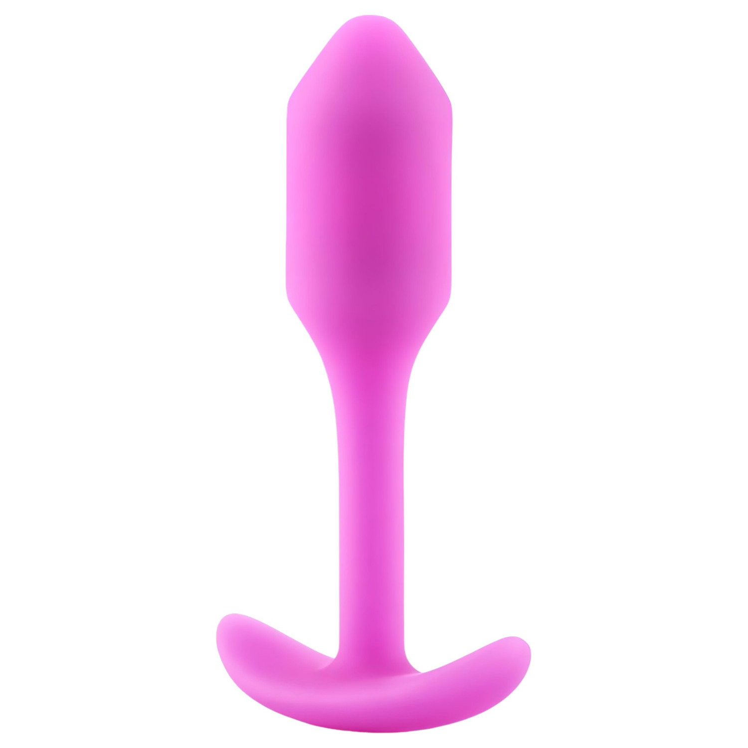 b-Vibe Snug Plug 1 - analplugg med inre vikt (55 g, rosa)