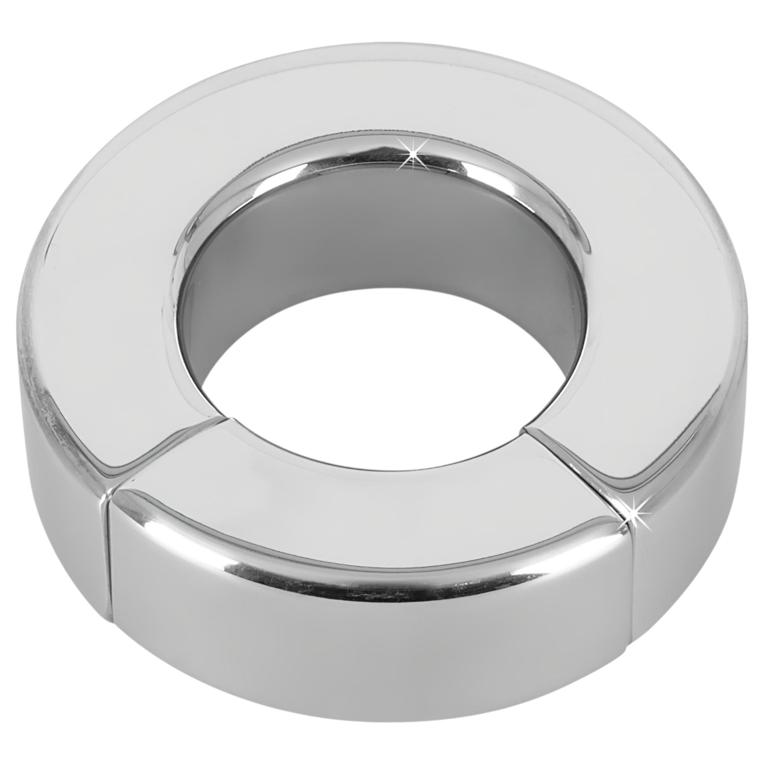 Fetish - Sextreme - tung magnetisk pung-/testikelring och stretcher (341 g)