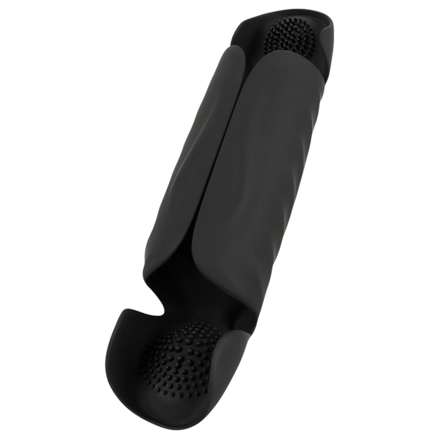 Rebel - 3-motorig ollonvibrator (svart)