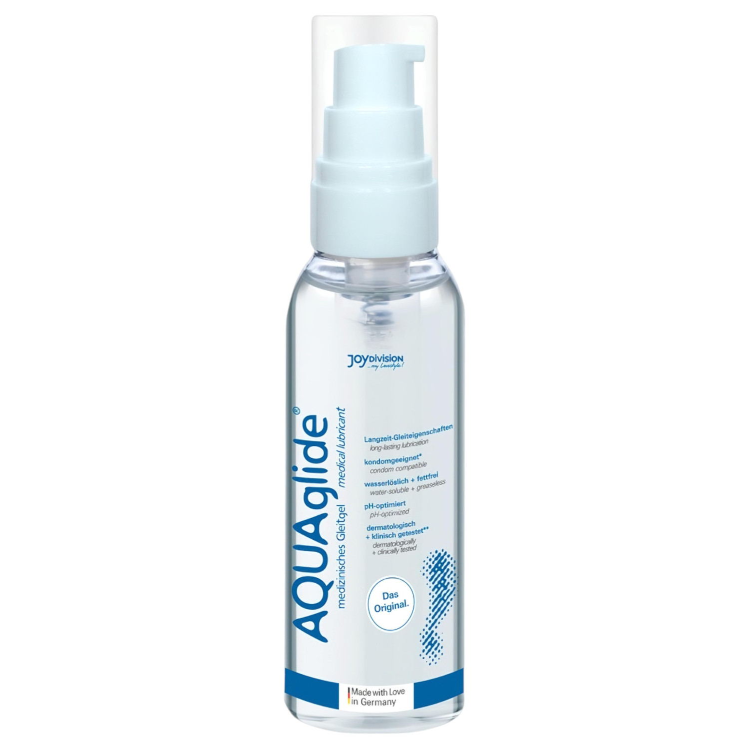 AQUAglide - vattenbaserat glidmedel med pump - 75ml