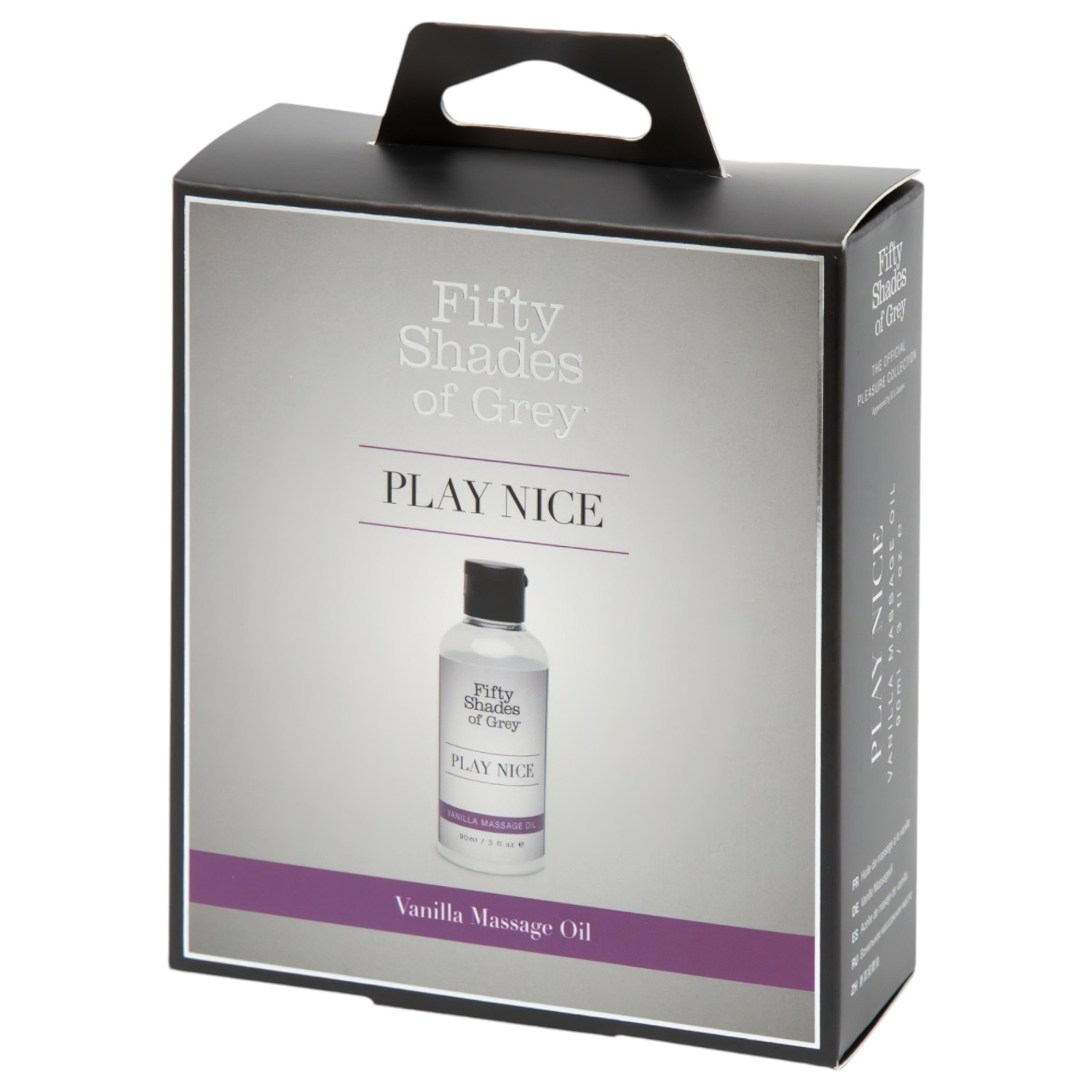 Fifty Shades of Grey Play Nice - sensuell massageolja med vaniljdoft (90 ml)
