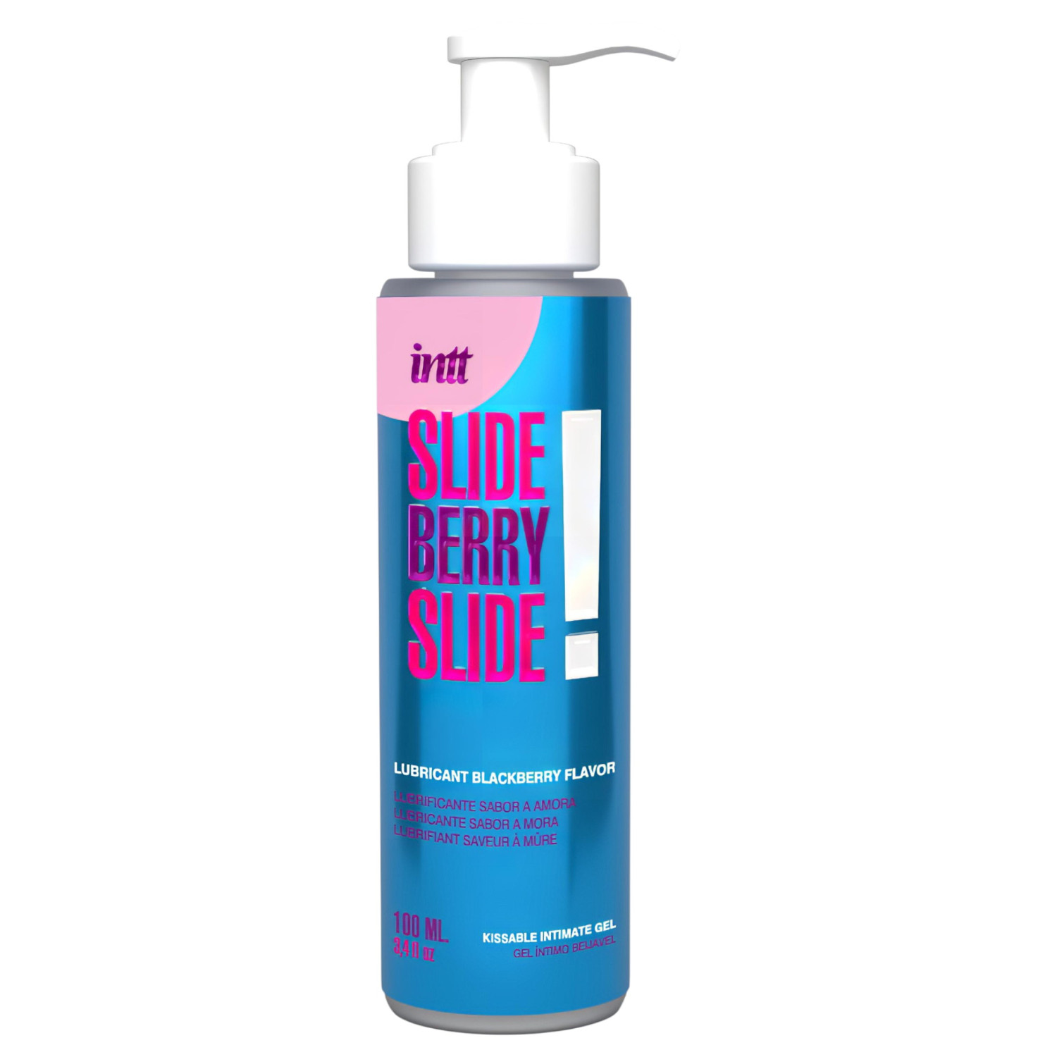 Intt Slide Berry - glidmedel - björnbär - 100 ml