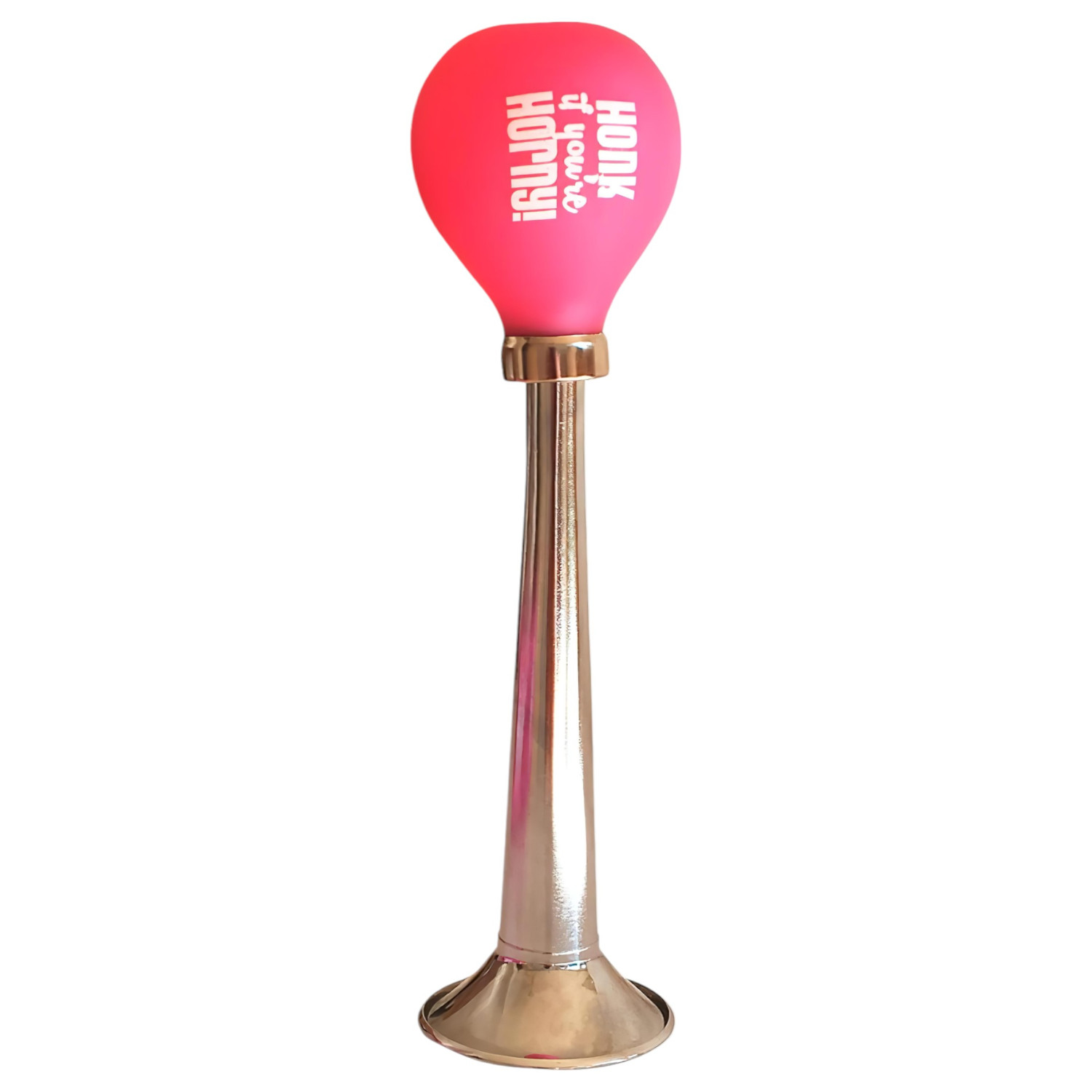 Jag är på gång - signalhorn (rosa-silver)