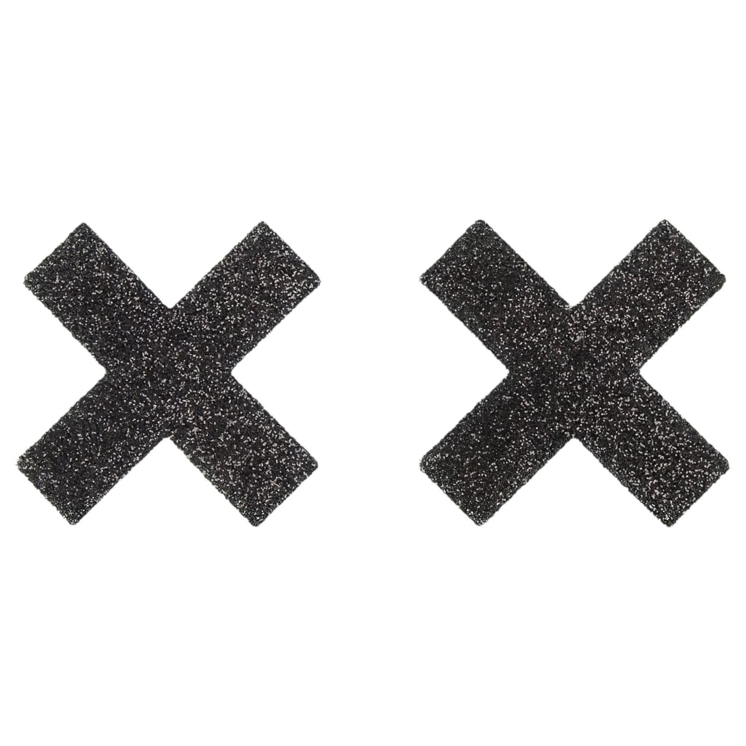 Cottelli - Glittriga bröstvårtsklistermärken - X