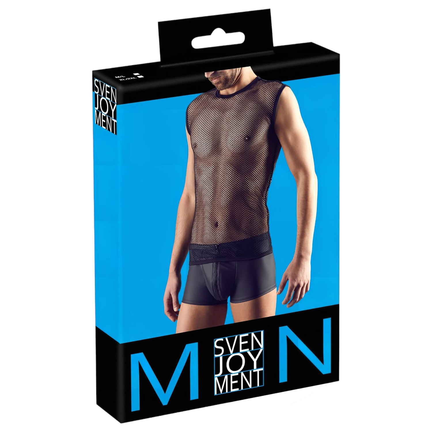 Svenjoyment - nättröja - svart