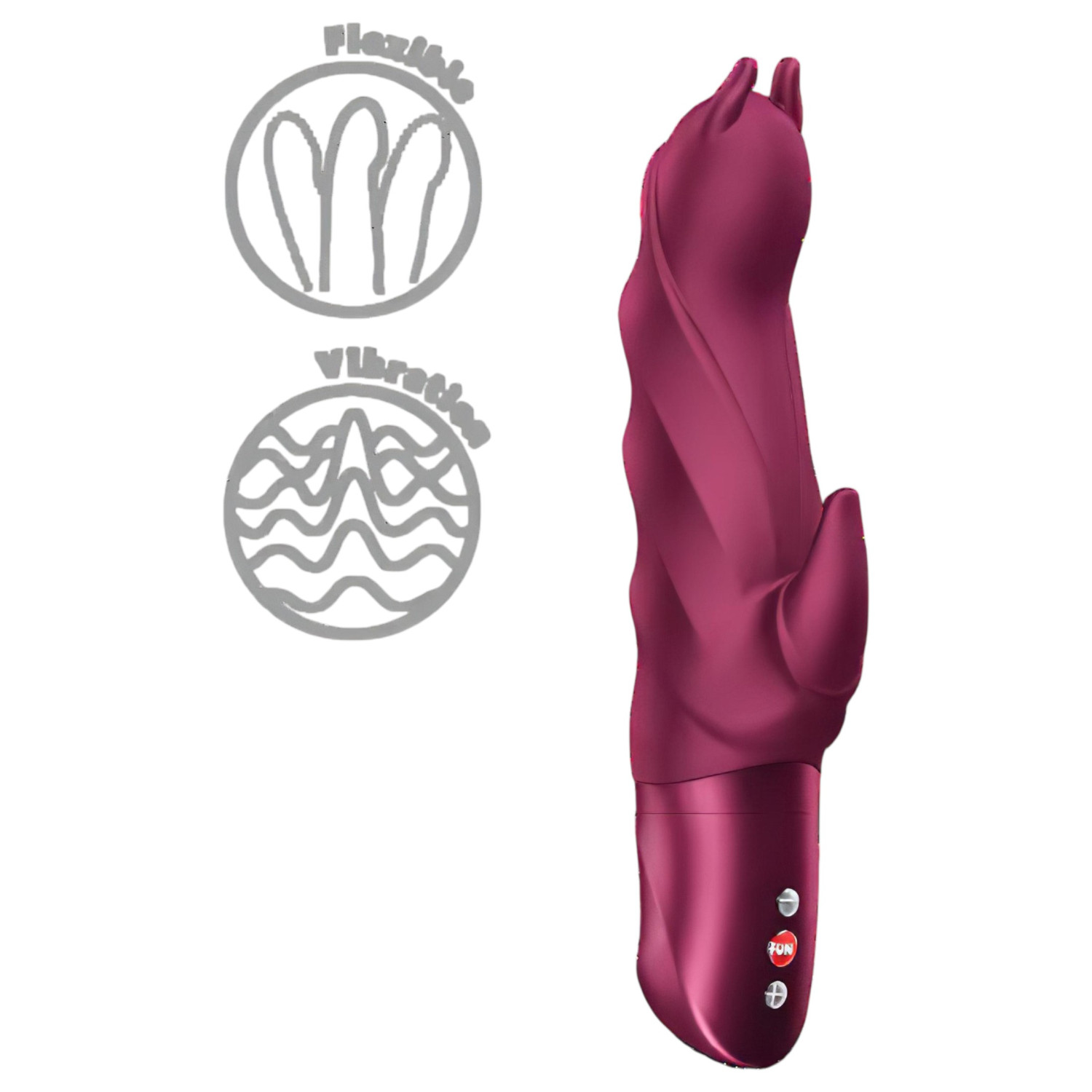 Fun Factory Darling Devil - klitorisstimulatorsvibrator (röd)