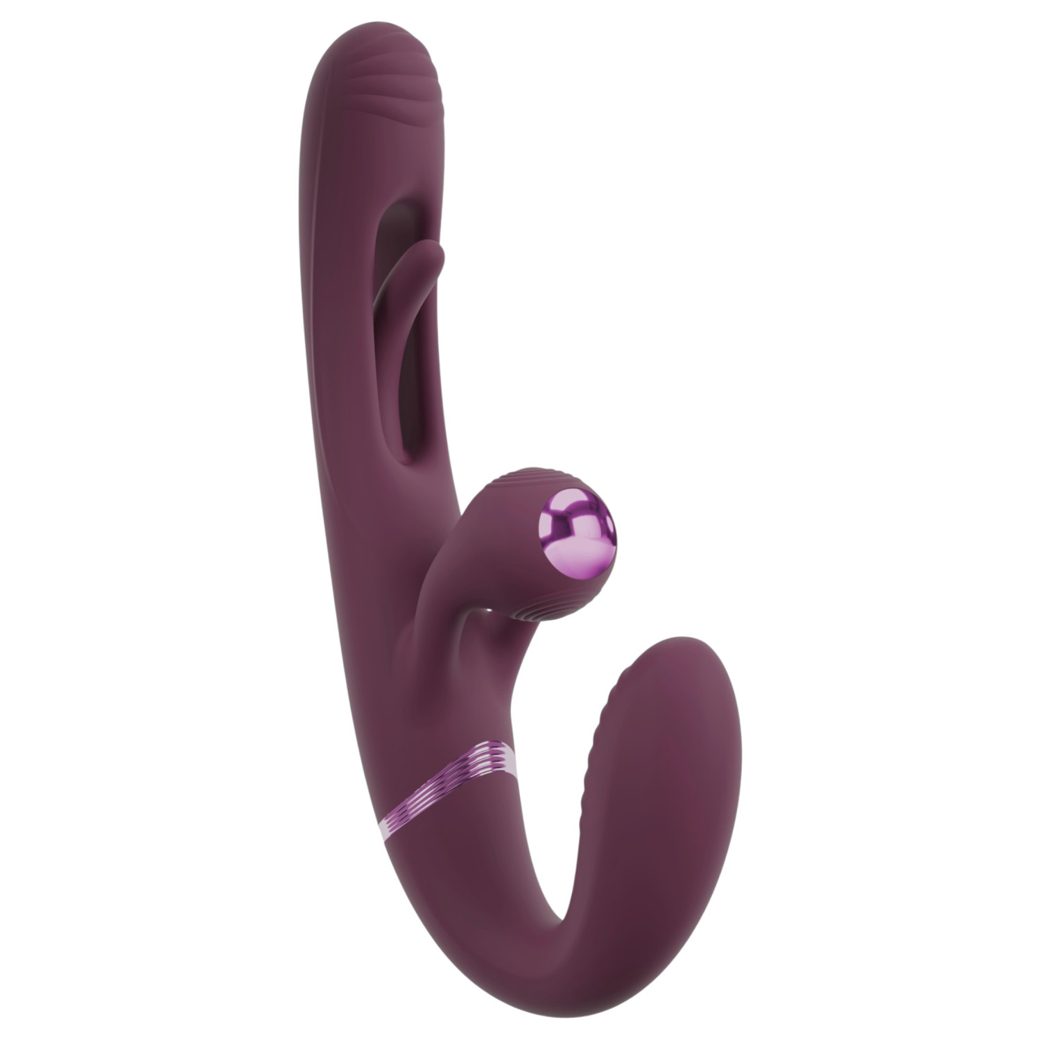 Javida - remfri påsättningsbar parvibrator (lila)