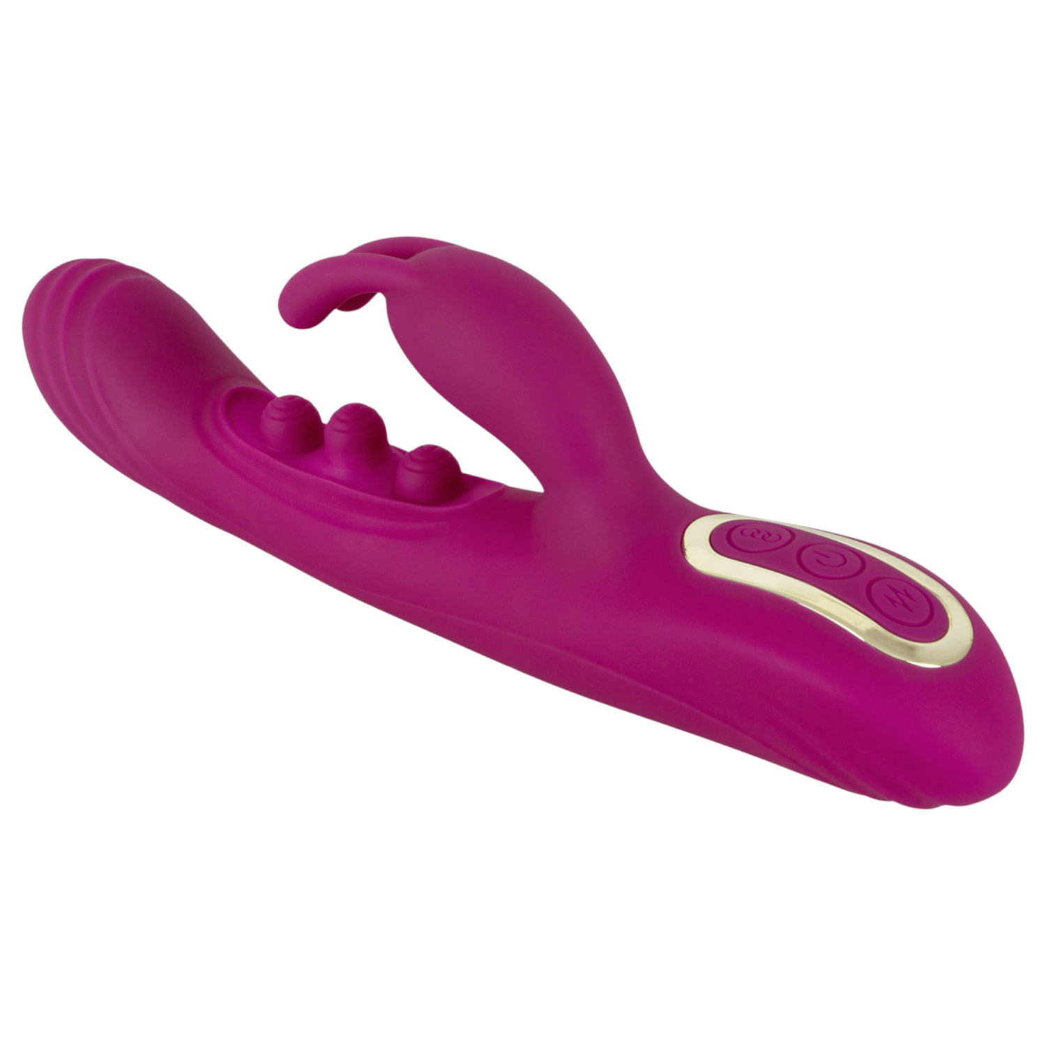 Javida - vibrator med kulor och klitorisarm - lila