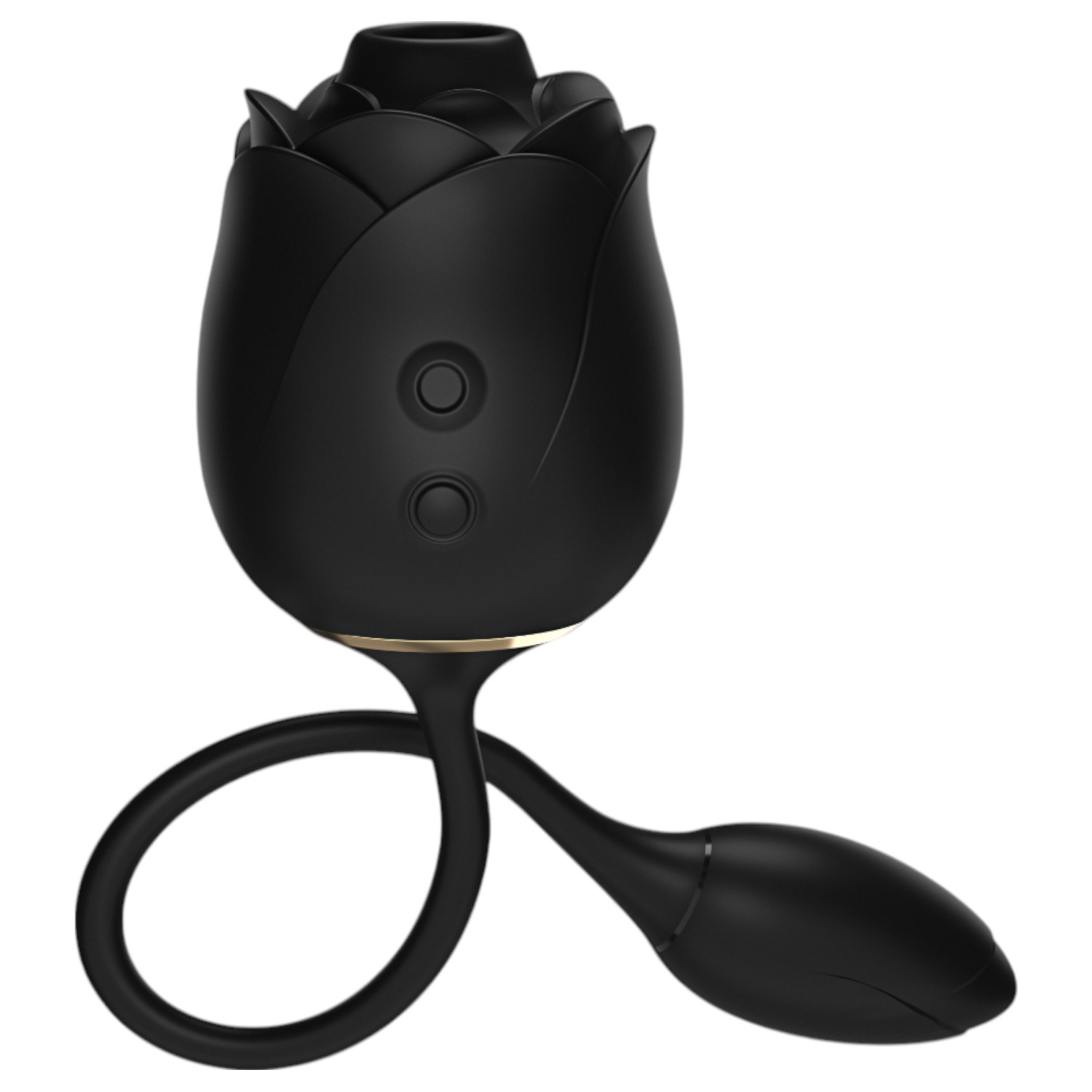 Femtio nyanser av grått Dark Blushing Rose - klitorissugare, vibratorägg