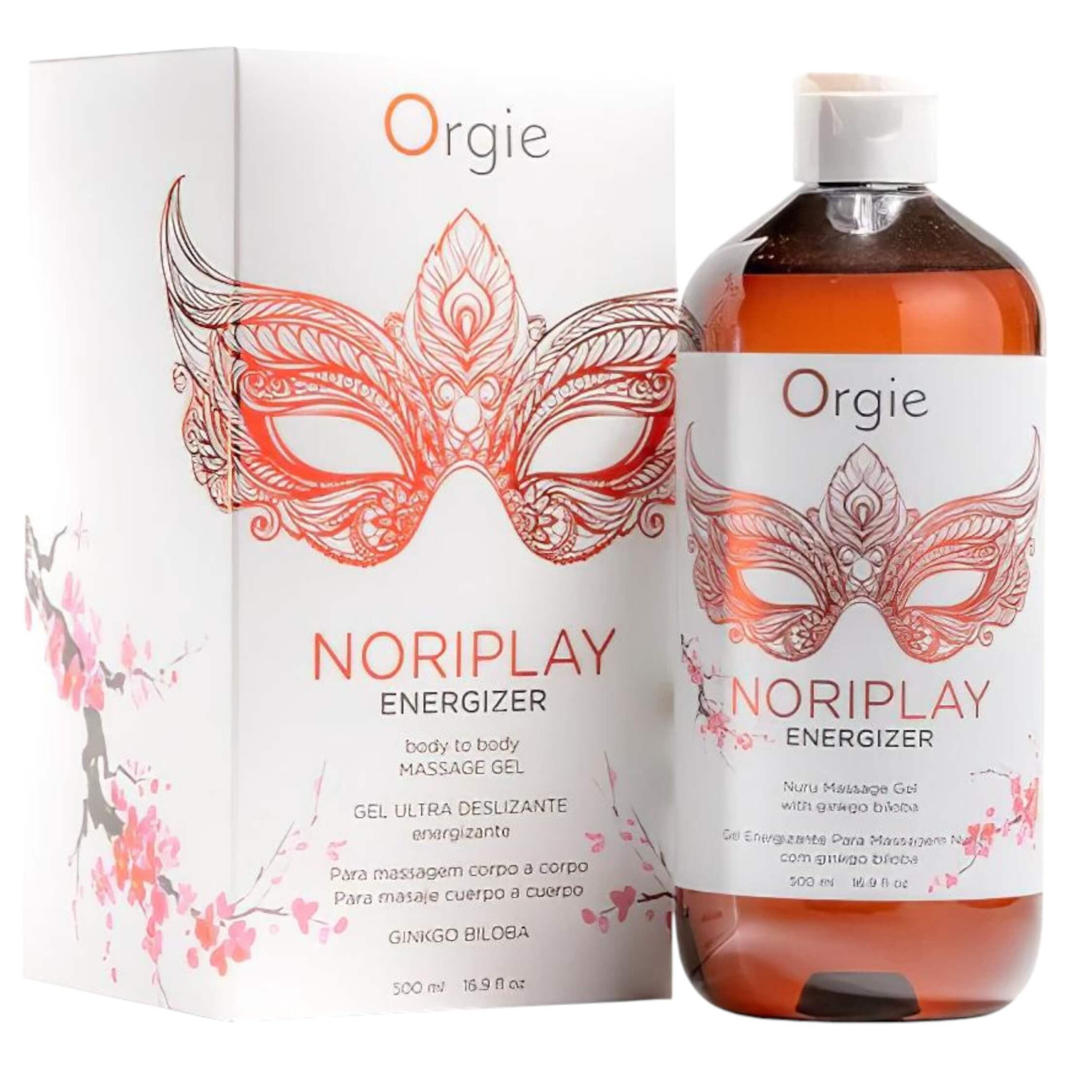 Orgie Noriplay Energizer - nuru massagegel - stimulerande - 500ml