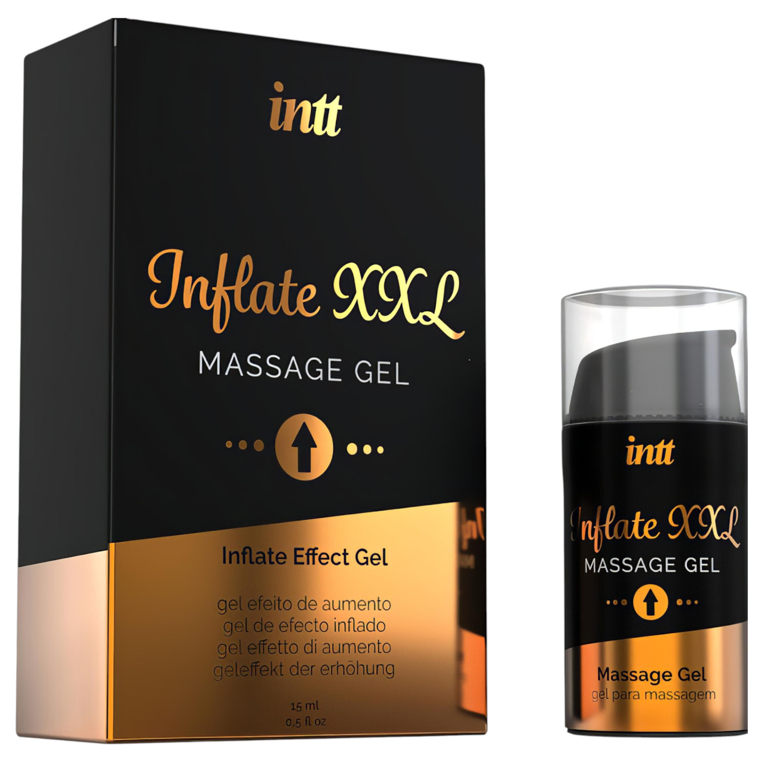 intt Inflate XXL - massagegel för penisförstoring (15 ml)
