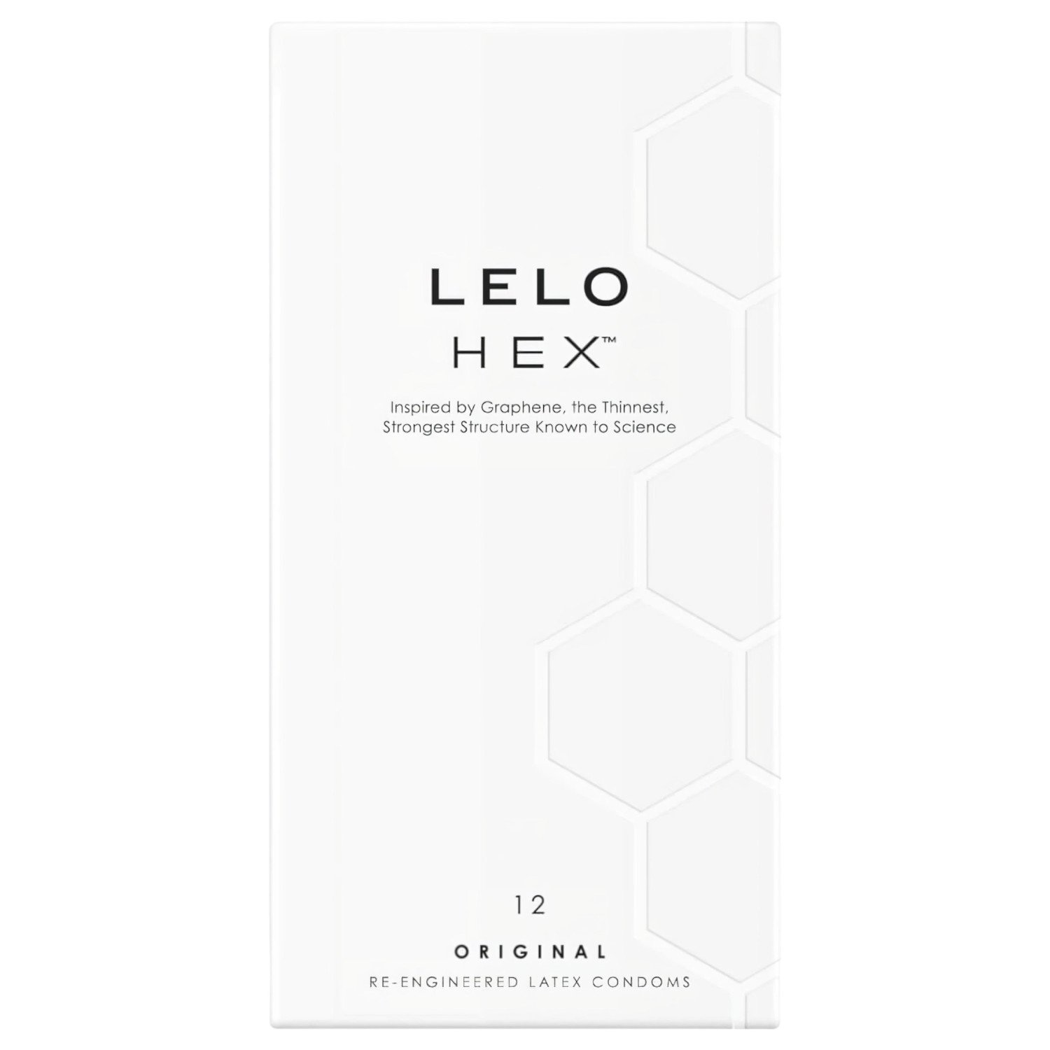 LELO Hex - kondom original - latex - 12 st