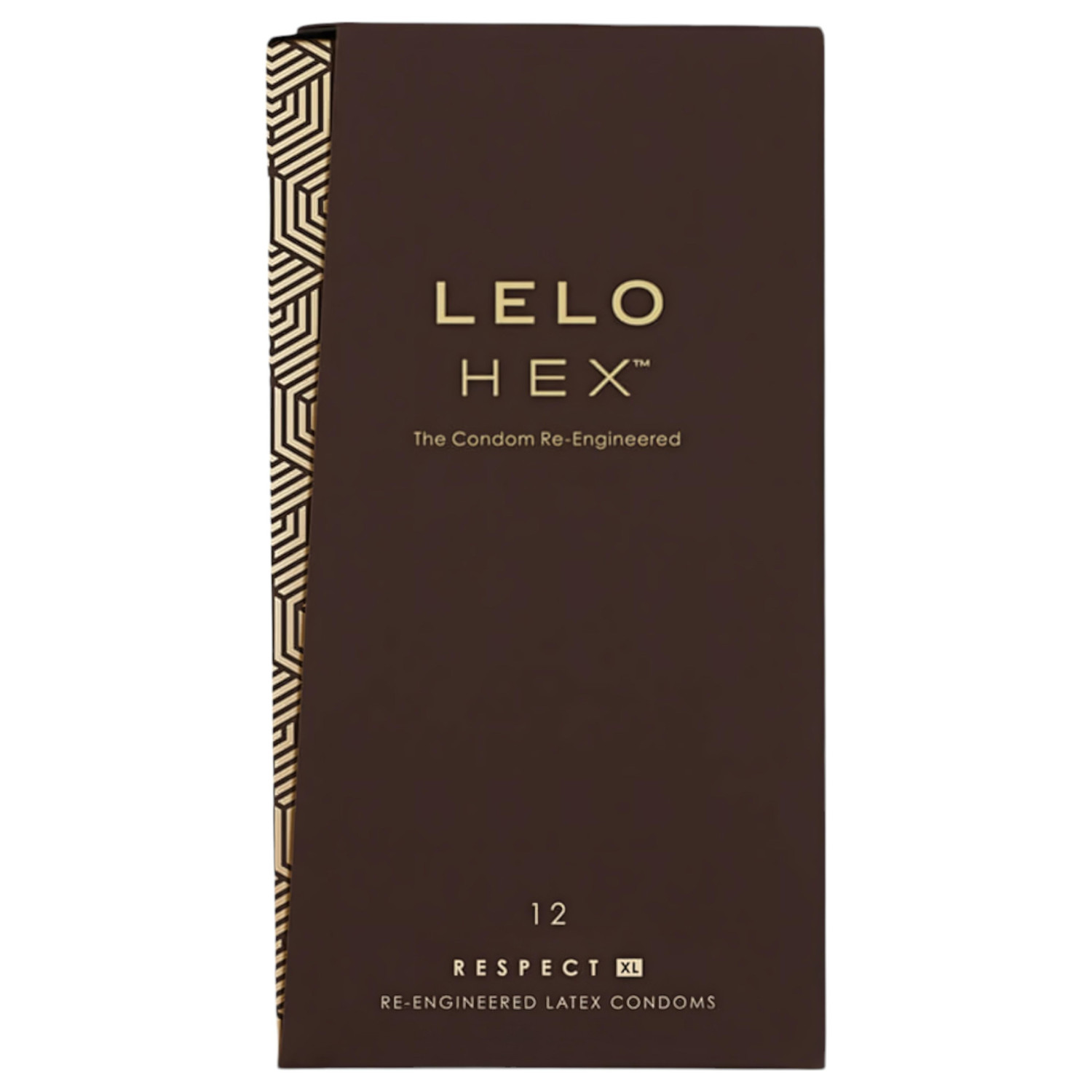 LELO Hex Respect XL - kondom extra storlek - 12 st