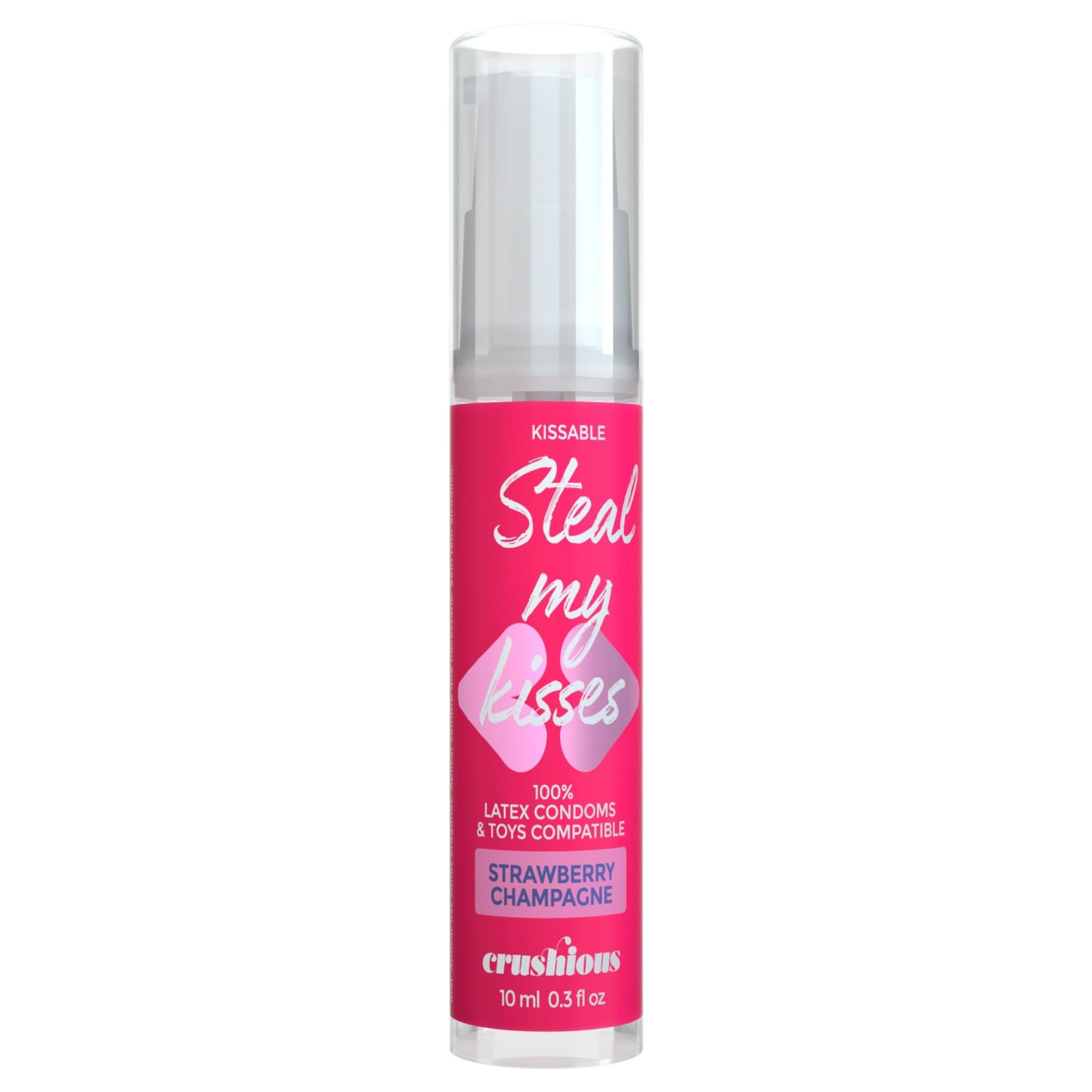 Crushious Steal My Kisses - smak?satt glidmedel, jordgubb-champagne (10 ml)