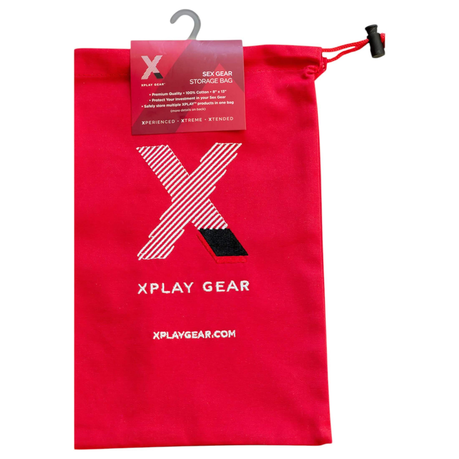 Perfect Fit Play Gear - diskret förvaringsväska (röd)