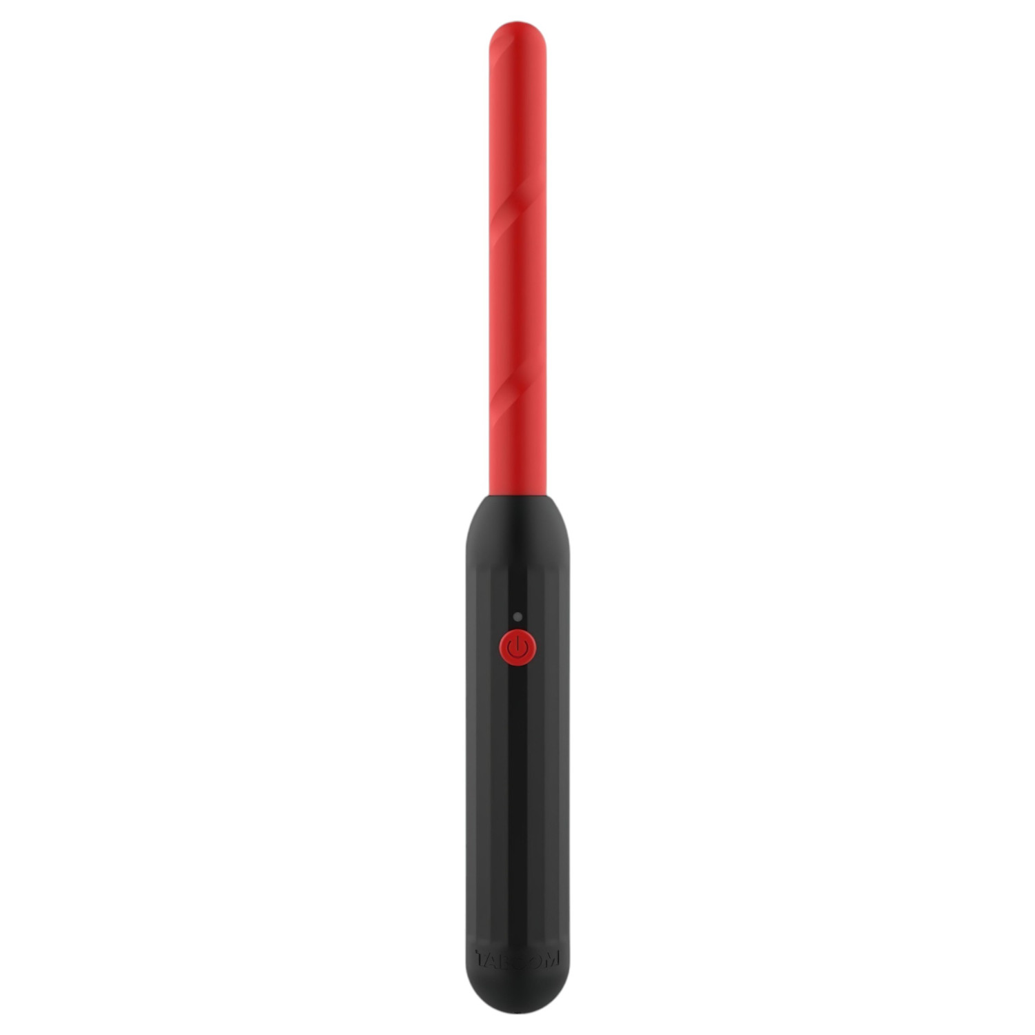 Taboom - vibratorstav elektrosex - uppladdningsbar - röd
