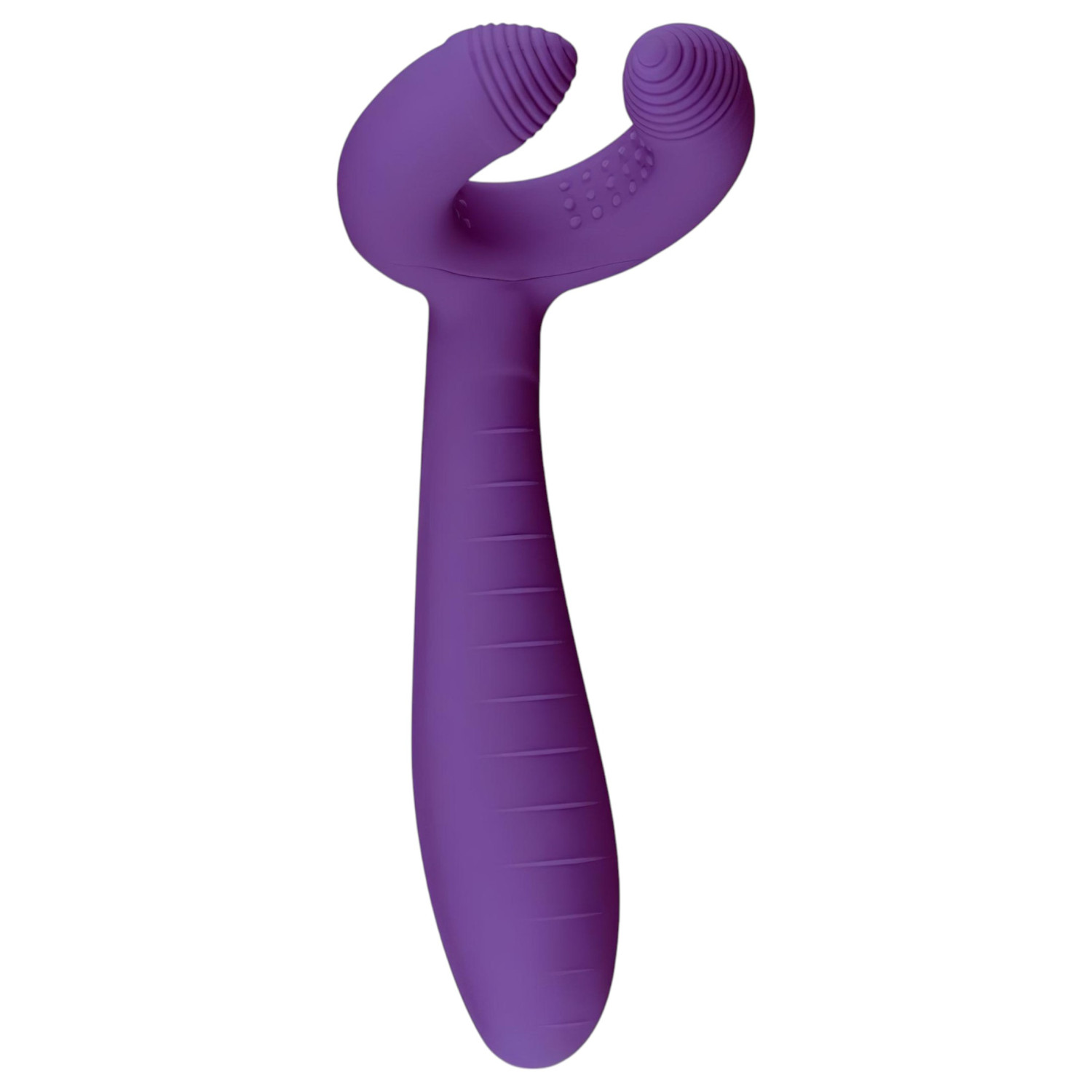 Easytoys Couple - parvibrator uppladdningsbar vattentät silikon lila
