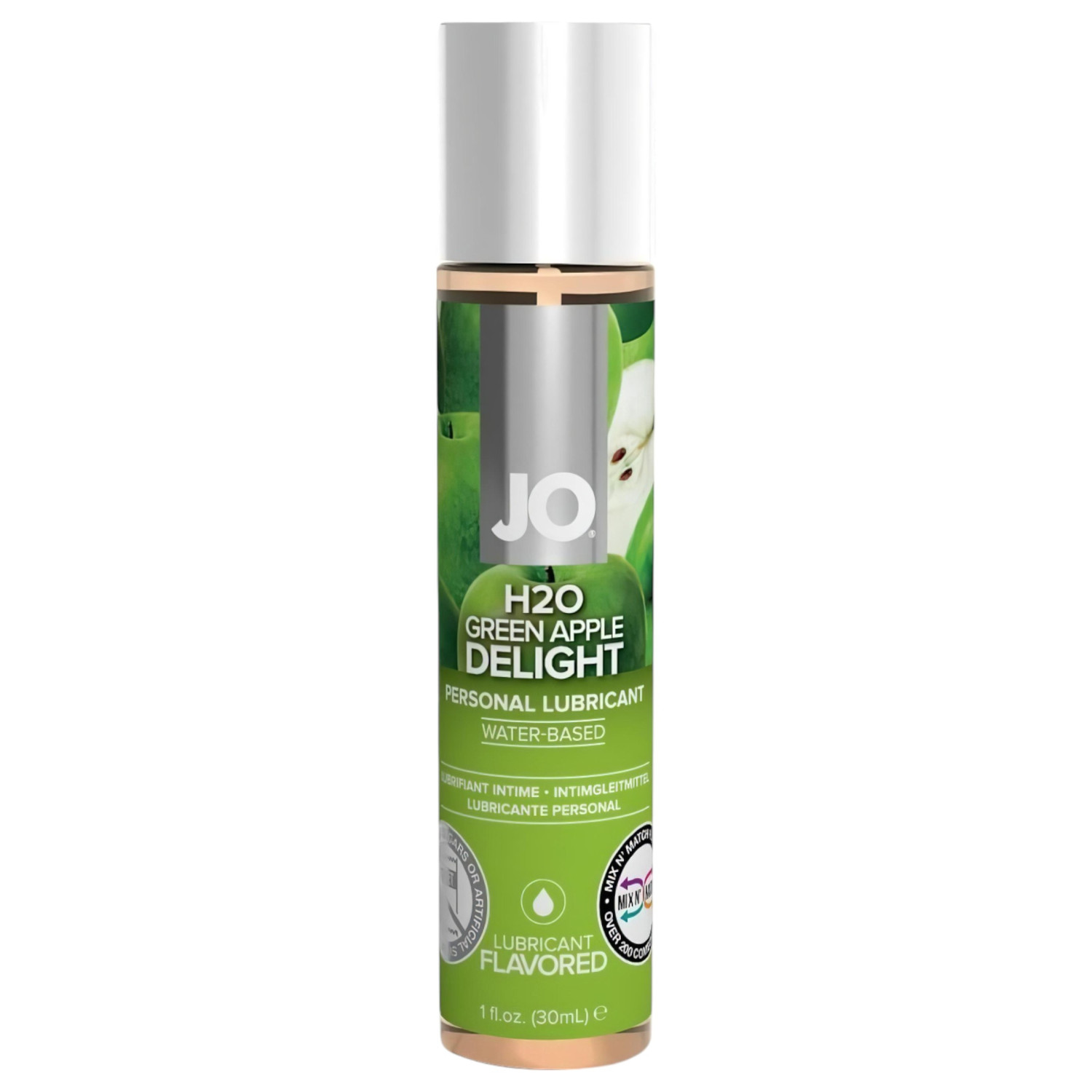 System JO - H2O - vattenbaserat glidmedel - grönt äpple (30 ml)