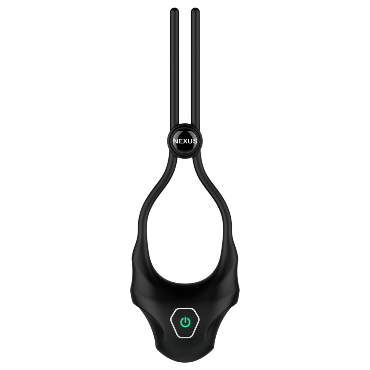 Nexus Forge - justerbar vibratorring för penis - svart